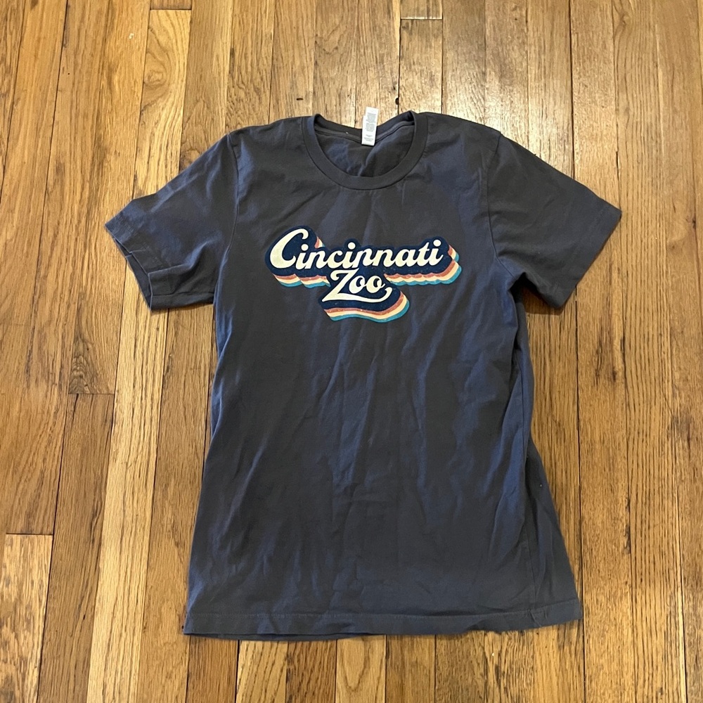 Cincinnati zoo grey t-shirt size small men’s